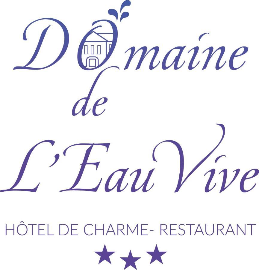 Logis Hotel Restaurant Le Domaine De L'Eau Vive Largentière Kültér fotó