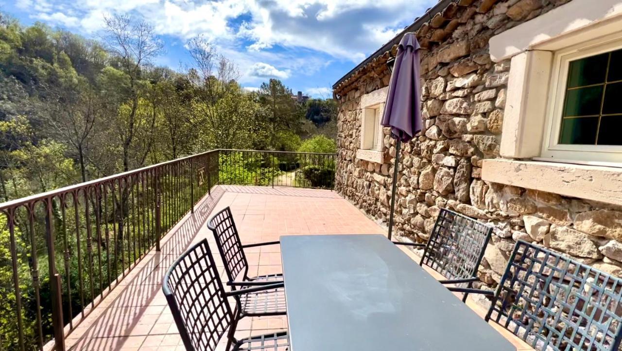 Logis Hotel Restaurant Le Domaine De L'Eau Vive Largentière Kültér fotó