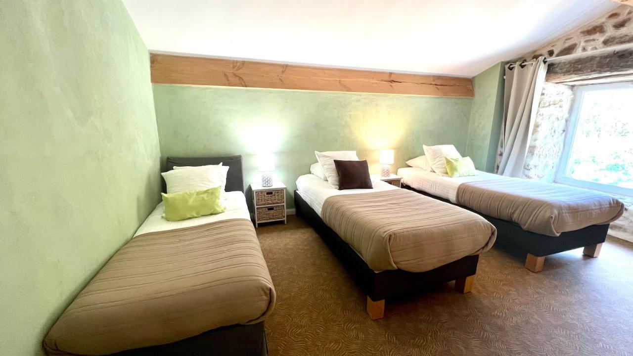 Logis Hotel Restaurant Le Domaine De L'Eau Vive Largentière Kültér fotó
