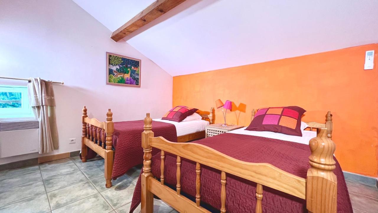 Logis Hotel Restaurant Le Domaine De L'Eau Vive Largentière Kültér fotó