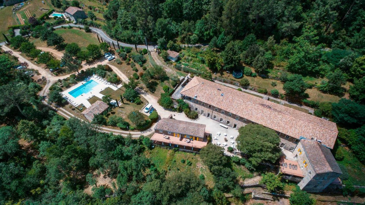 Logis Hotel Restaurant Le Domaine De L'Eau Vive Largentière Kültér fotó